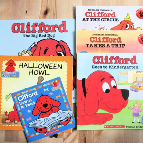 Set of 6 Clifford Children's Books (Vintage Included) - Picture 1 of 1